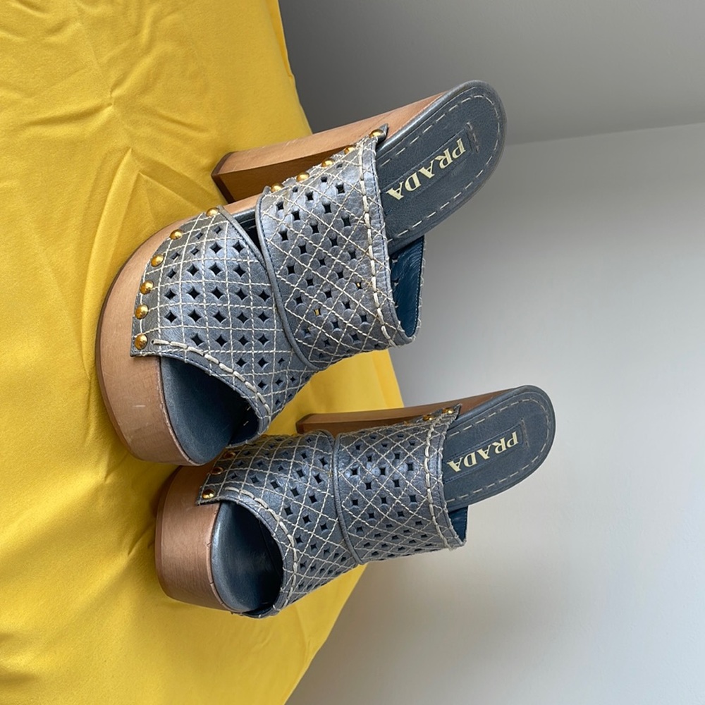 Prada summer platform shoes